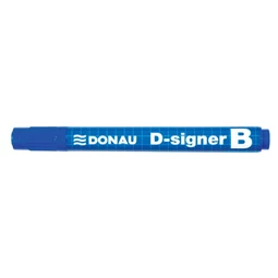 Táblafilc DONAU D-signer B 2-4 mm, kék, kúpos