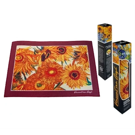 Tányéralátét textil Van Gogh Napraforgó 40x29,5cm