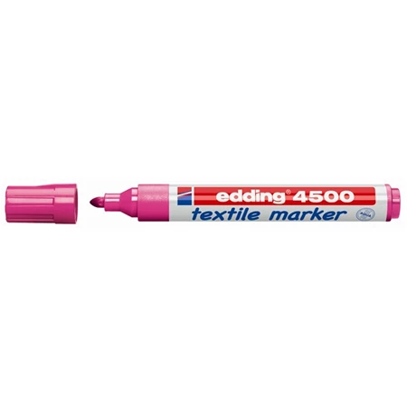 Textilfilc EDDING 4500 2-3mm hegy rózsaszín
