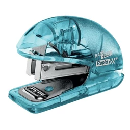 Tűzőgép RAPID Colour` Ice mini, 24/6, 26/6, 10 lap, kék