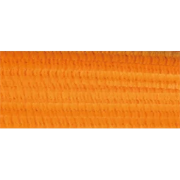 Zsenília szál 6mm-es 30cm 100db/csom. narancssárga