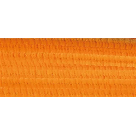 Zsenília szál 6mm-es 30cm 100db/csom. narancssárga