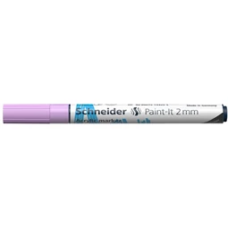 Akril marker, 2 mm, SCHNEIDER Paint-It 310, pasztell-lila