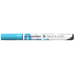 Akril marker, 2 mm, SCHNEIDER Paint-It 310 pasztellkék