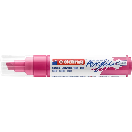 Akril marker EDDING 5000 5-10mm telemagenta