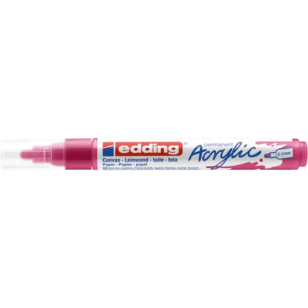 Akril marker EDDING 5100 2-3mm telemagenta