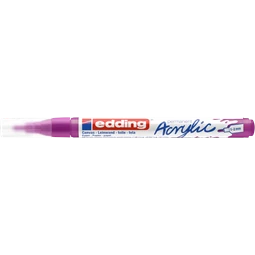 Akril marker EDDING 5300 1-2mm bogyó lila