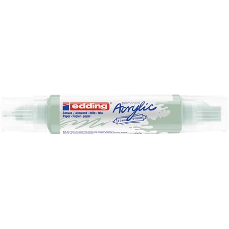 Akril marker EDDING 5400 Double liner 3D 2-3/5-10mm érett menta