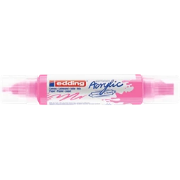 Akril marker EDDING 5400 Double liner 3D 2-3/5-10mm neon pink