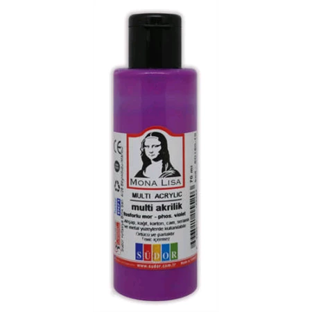 Akrilfesték Mona Lisa 70 ml lila