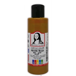 Akrilfesték Mona Lisa 70 ml metál arany