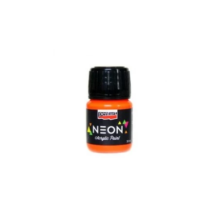 Akrilfesték PENTART 30ml neon, narancs