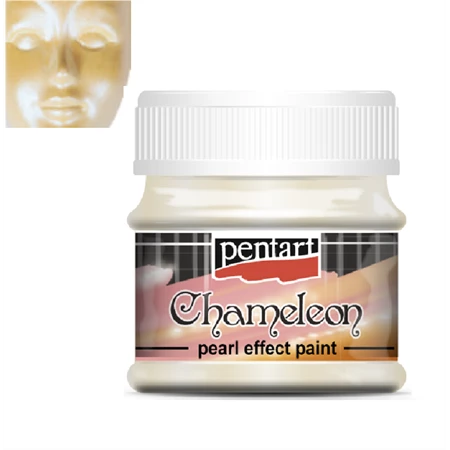 Akrilfesték PENTART 50ml Chameleon effekt gyöngyház sárga-kék