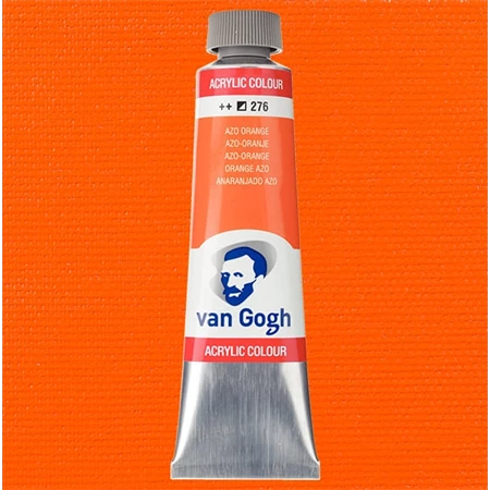 Akrilfesték VAN GOGH 40ml azo orange 276