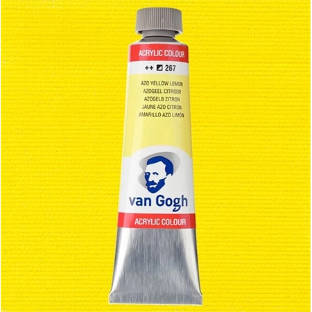 Akrilfesték VAN GOGH 40ml azo yellow lemon 267