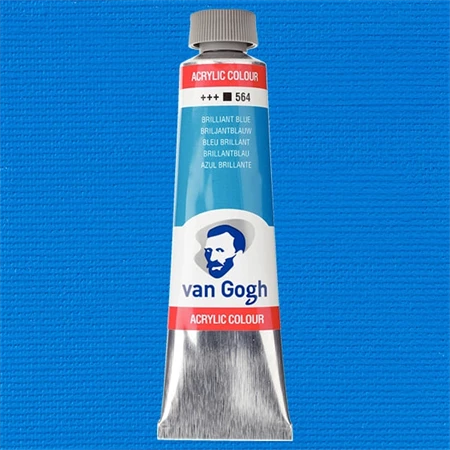 Akrilfesték VAN GOGH 40ml brilliant blue 564