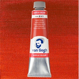 Akrilfesték VAN GOGH 40ml burnt sienna 411