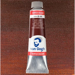 Akrilfesték VAN GOGH 40ml burnt umber 409