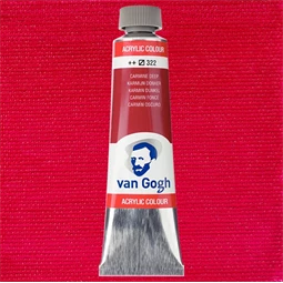 Akrilfesték VAN GOGH 40ml carmine deep 322