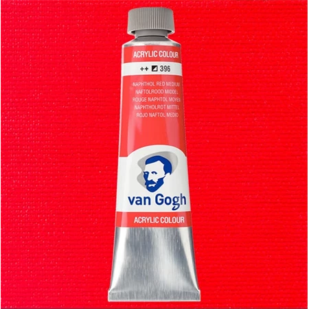 Akrilfesték VAN GOGH 40ml naphthol red medium 396