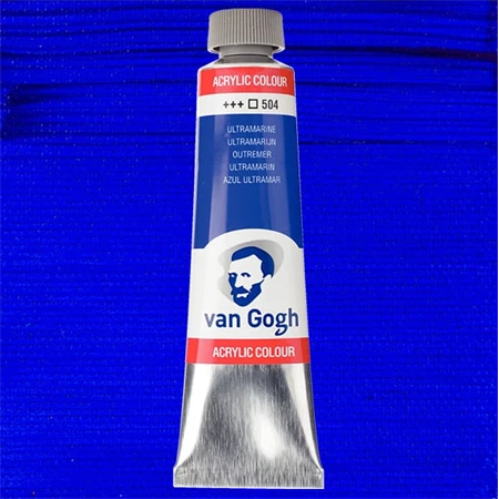 Akrilfesték VAN GOGH 40ml ultramarine 504