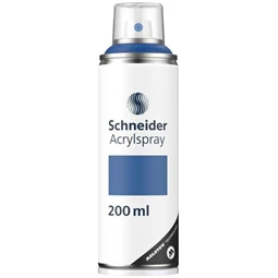 Akrilfesték spray, 200 ml, SCHNEIDER Paint-It 030, kék