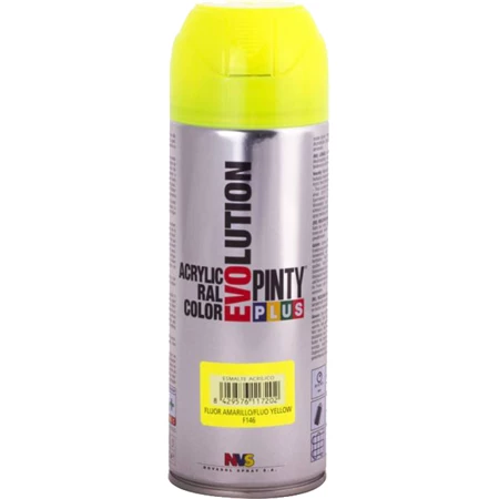 Akrilfesték spray NOVASOL EVO Fluo sárga 400ml