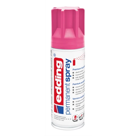 Akrilfesték spray, prémium EDDING 200ml, NEON RÓZSASZÍN (969)