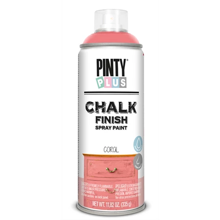 Bútorfesték spray NOVASOL Pinty Plus CHALK 400ml coral