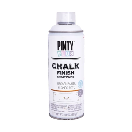 Bútorfesték spray NOVASOL Pinty Plus CHALK 400ml tört fehér