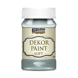 Dekor lágy krétafesték PENTART 100ml country-kék