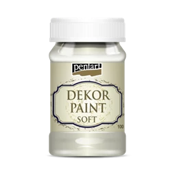 Dekor lágy krétafesték PENTART 100ml krémfehér