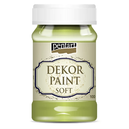 Dekor lágy krétafesték PENTART 100ml pisztácia