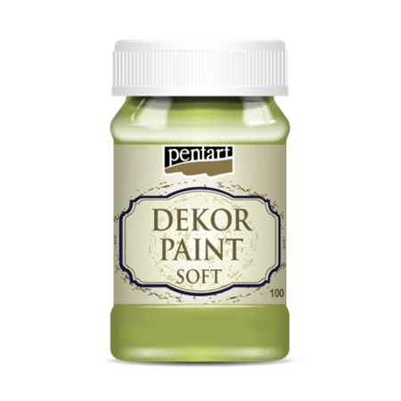 Dekor lágy krétafesték PENTART 100ml pisztácia