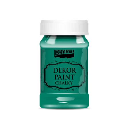 Dekor élénk krétafesték PENTART 100ml zöld