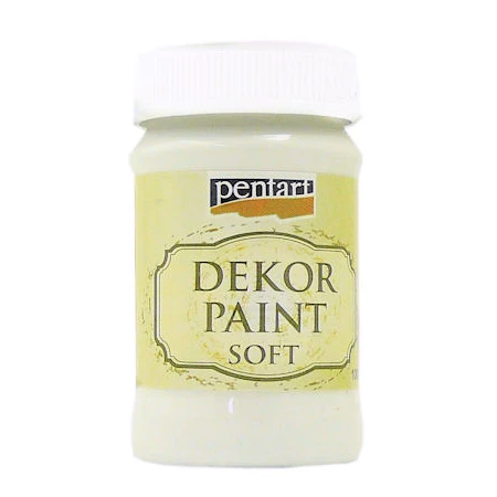 Dekor lágy krétafesték PENTART 100ml krémfehér