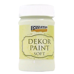 Dekor lágy krétafesték PENTART 100ml krémfehér