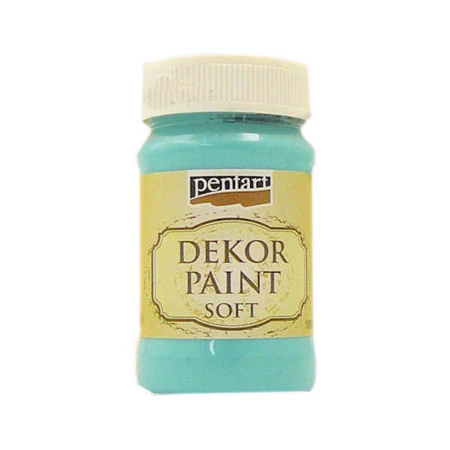 Dekor lágy krétafesték PENTART 230ml türkizkék