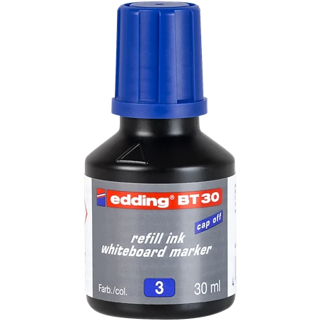 EDDING tinta táblamarkerhez BT 30 kék 30ml