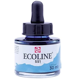 Ecoline akvarell festék koncentrátum Talens 30ml, égkék 551