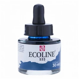 Ecoline akvarell festék koncentrátum Talens 30ml, indigó 533