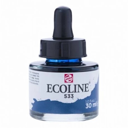 Ecoline akvarell festék koncentrátum Talens 30ml, indigó 533