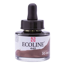 Ecoline akvarell festék koncentrátum Talens 30ml, mély szépia barna 440