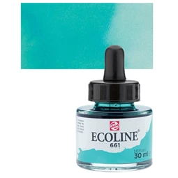 Ecoline akvarell festék koncentrátum Talens 30ml, türkiz zöld 661