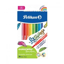 Ecsetfilc készlet 10db-os PELIKAN Colorella Star