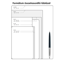 Jegyzetfüzet mini vonalas Paper Blanks flexis Flutterbyes