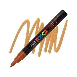 Filc UNI Posca PC-3M 0,9-1,3mm bronz