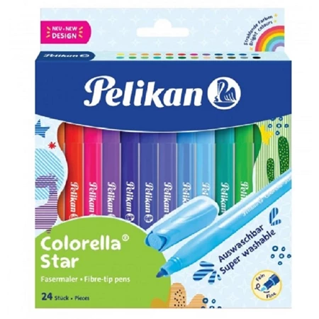 Filc készlet 24db-os PELIKAN Colorella Star