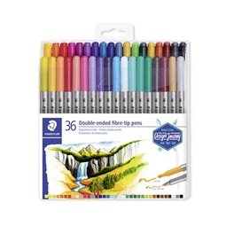 Filc készlet 36db-os STAEDTLER Design Journey 0,8/3,0 mm, kétvégű