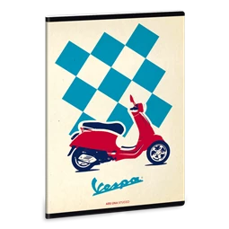 Füzet A/5 sima ARS UNA 40lap Vespa Feelings 20-40